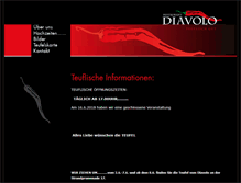 Tablet Screenshot of diavolo-binz.de